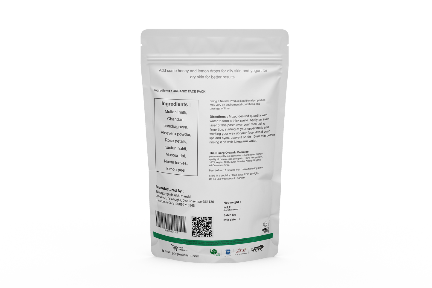 Nisarg Organic Farm Lemon Peel Powder