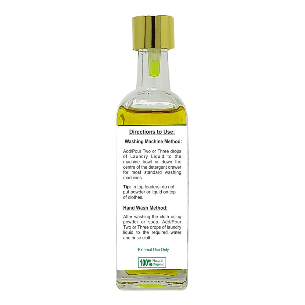 Veena products Laundry Fragrance Pure Essential Liquid ( Lemon grass ) - 60ml