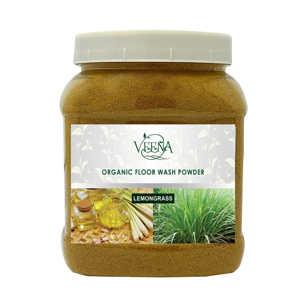 Veena Lemon Grass Floor Wash Powder - 400g - Orgoshops