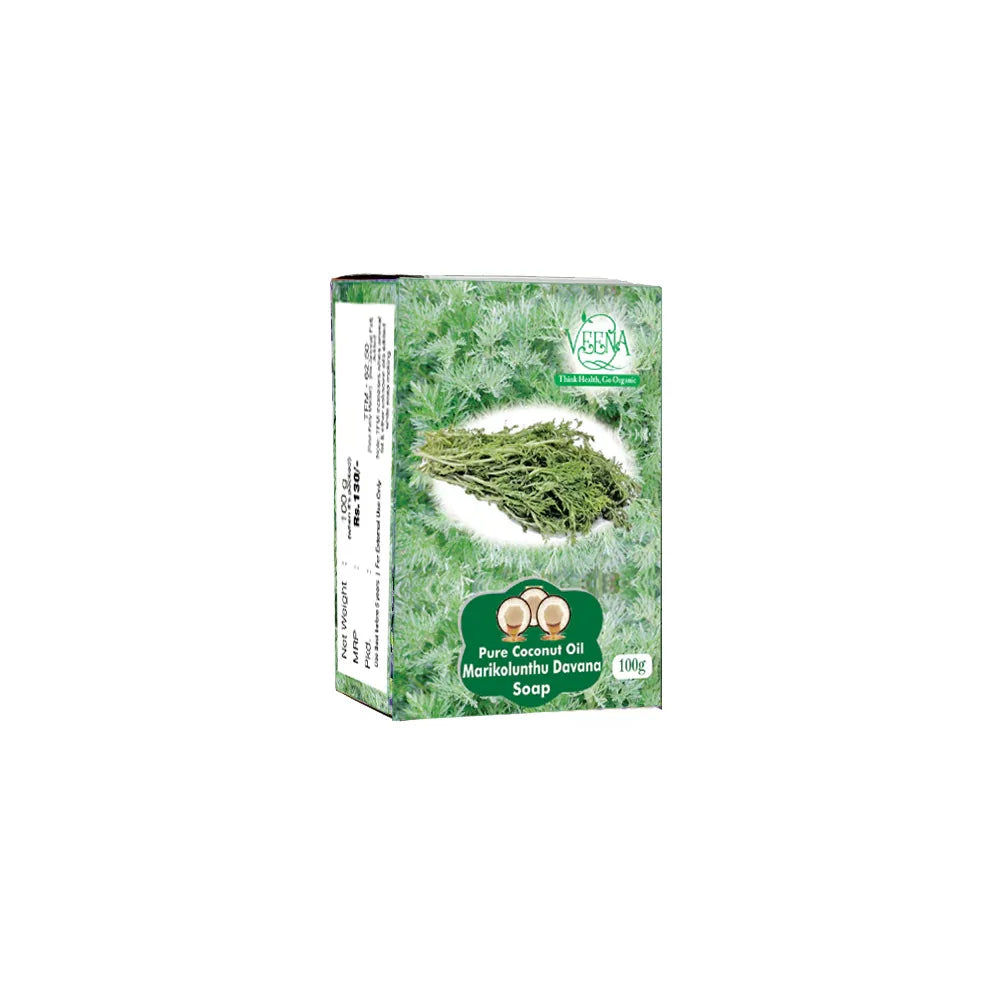 Veena Marikolunthu Devana Soap - 100g ( Pack of 2 ) - Orgoshops