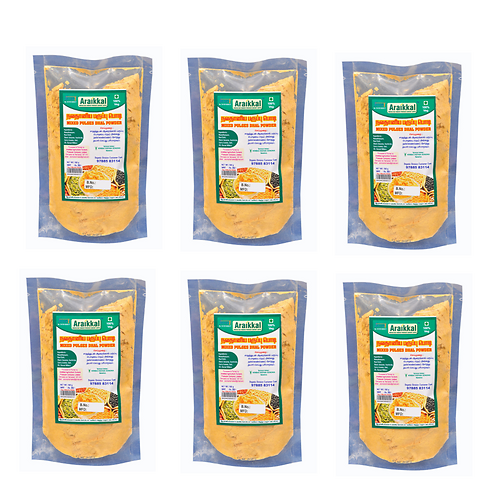 Araikkal Mixed Pulses Dhal Powder - 100g ( Pack of 6 )