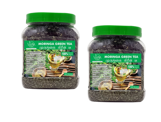 Veena Products Moringa Green Tea - 100 g ( Pack of 2 )