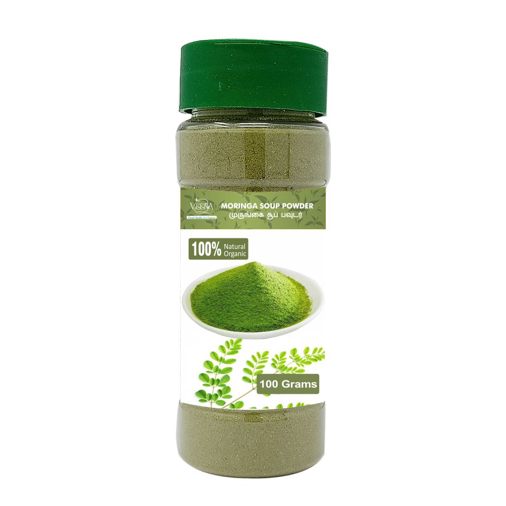Veena : Products Moringa Soup Powder- 100g ( Pack of 2 )