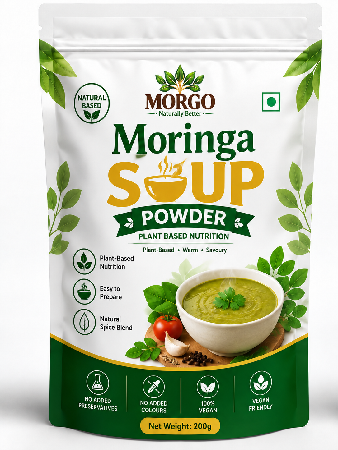 MORGO Moringa Soup Powder – 200g