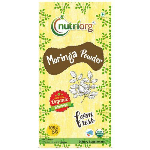 Nutriorg Certified Organic Moringa Powder - 150g