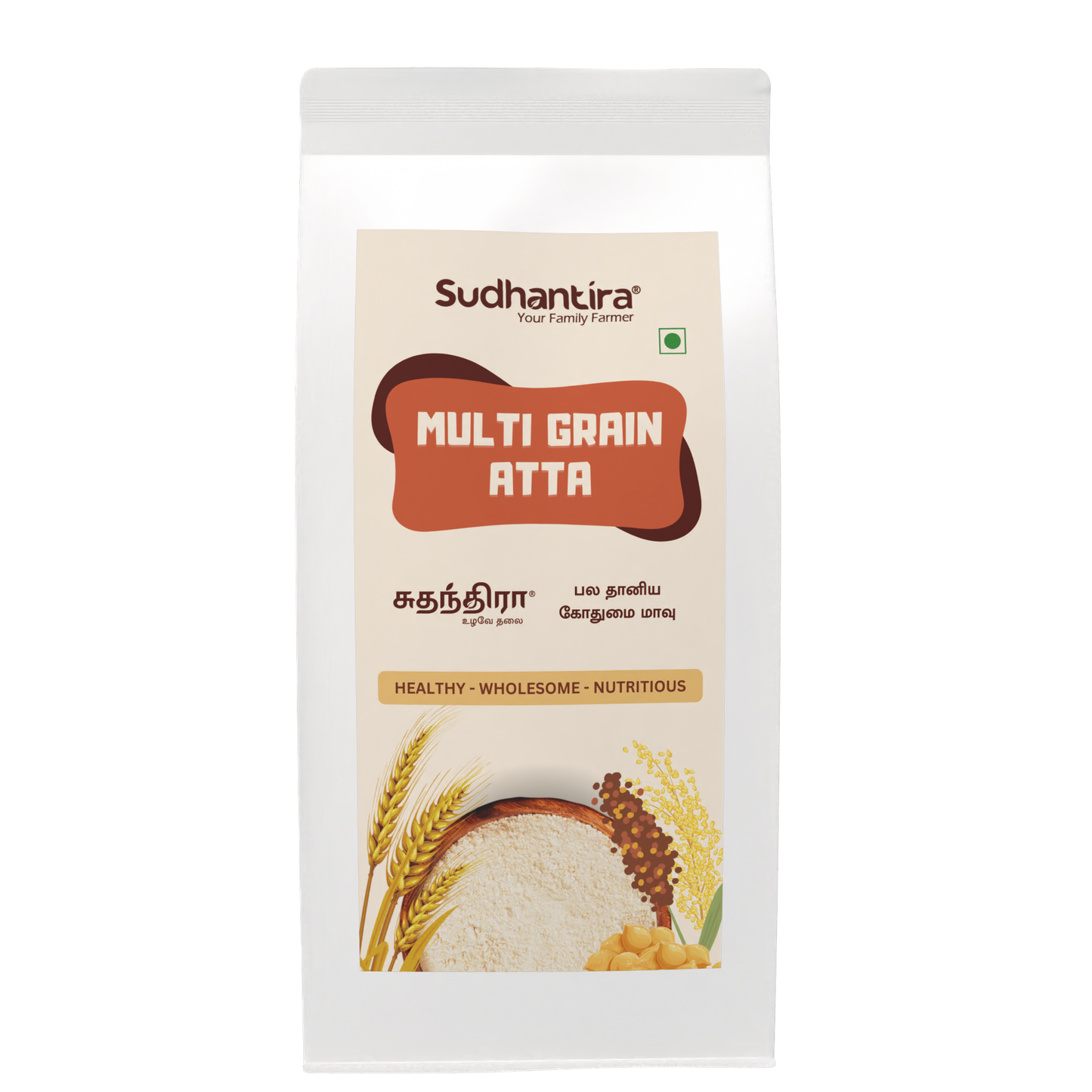 Sudhantira Multi Grain Atta   - 2kg