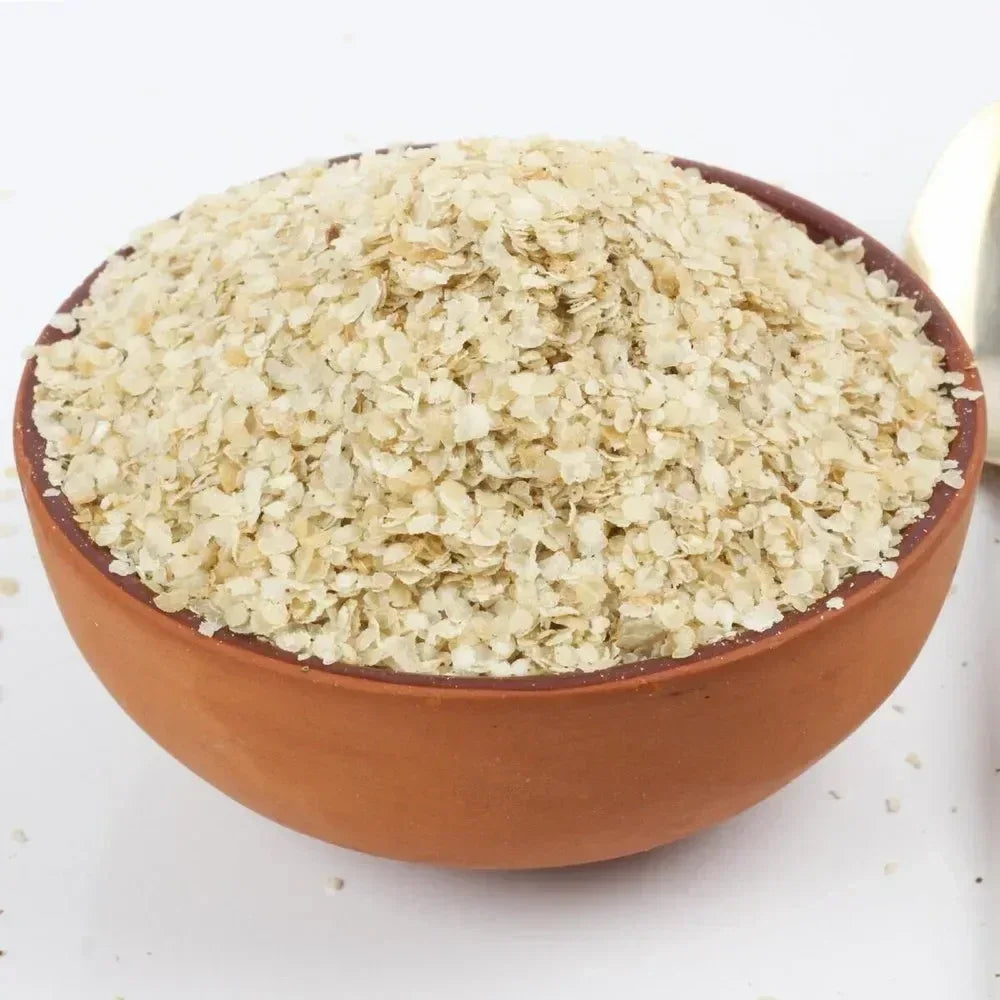 Karai Uzhavan Kudil Foxtail Millet Flakes / Thinai Aval - 170 g (Pack of 2) - Orgoshops