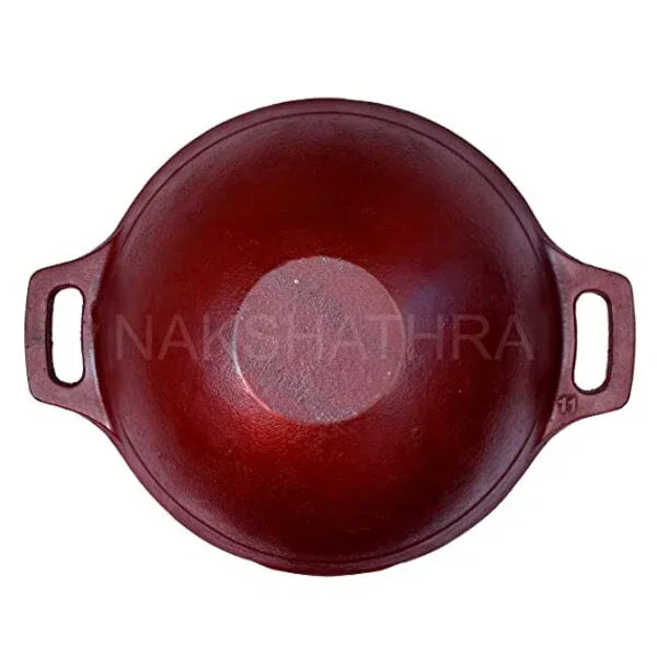 Naksha Pure Cast Iron Kadai / Kdai / Frypan - Orgoshops