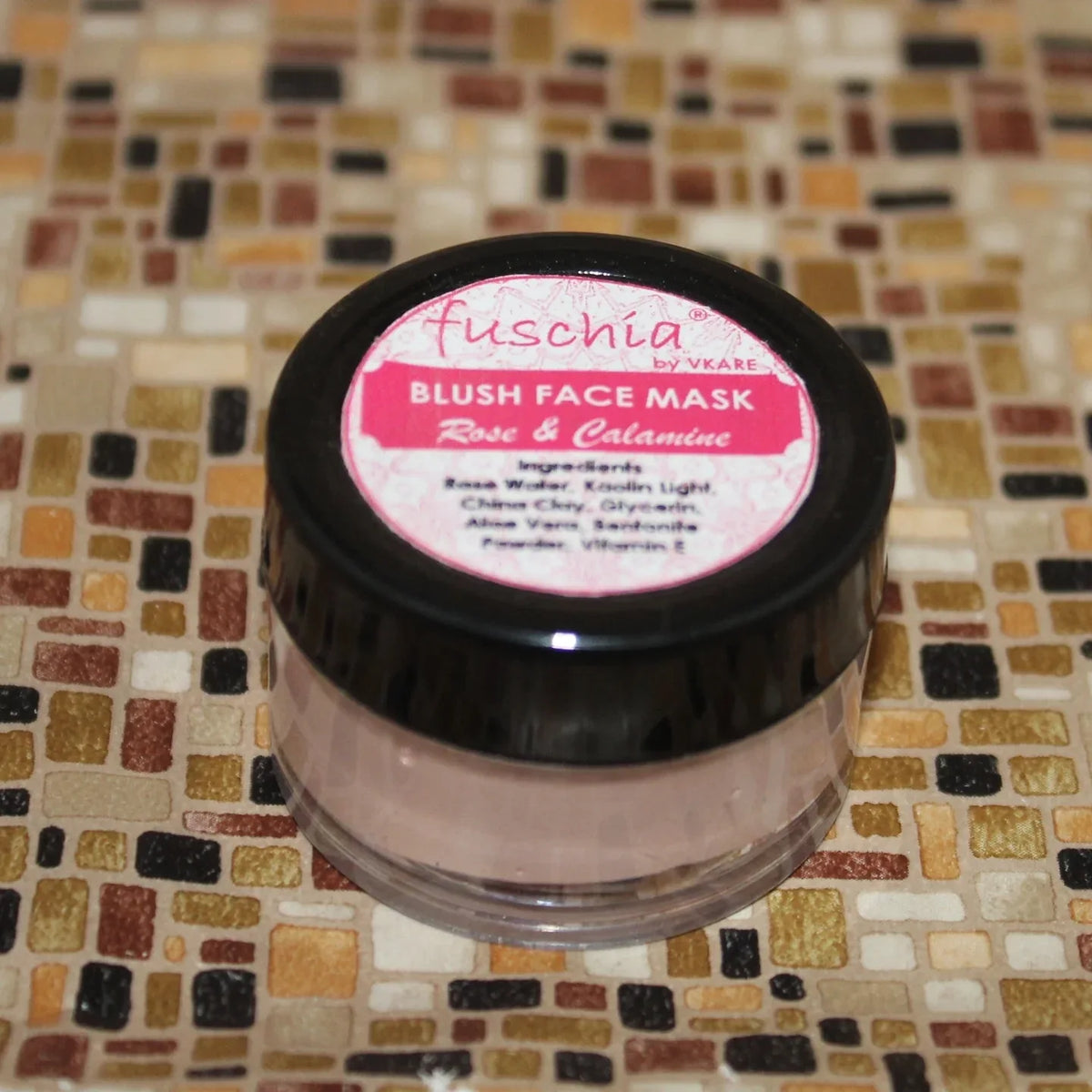 Fuschia Blush Face Mask - Rose & Calamine -15g(PACK OF 2 - Orgoshops