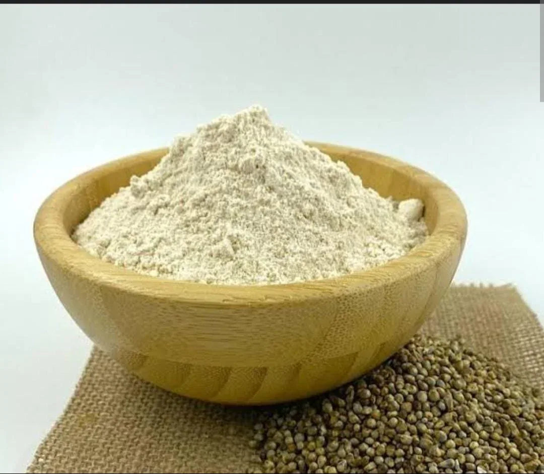 Karai Uzhavan Kudil Sprouted Bajra Flour / Mulaikattiya Kambu Maavu - 400 g (Pack of 2) - Orgoshops