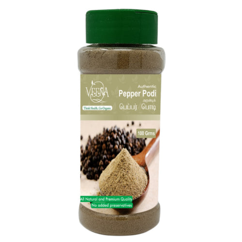 Veena Product Pepper Powder Podi - 100g ( Pack of 2 )