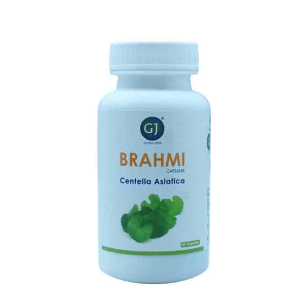Gj Global Brahmi Capsules - 50 Capsules - Orgoshops