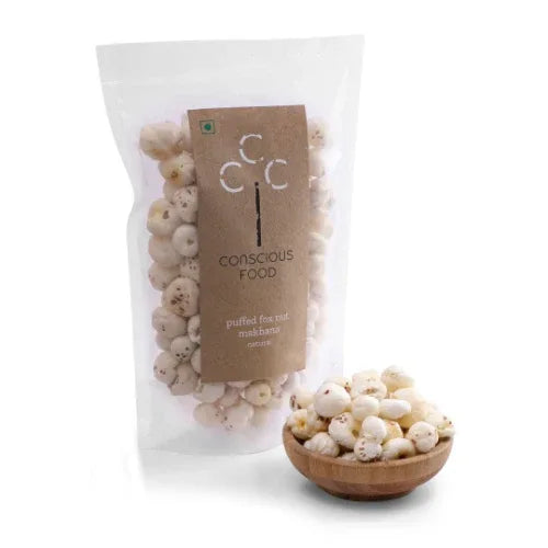Puffed Fox Nut (Makhana) - 50g - Orgoshops