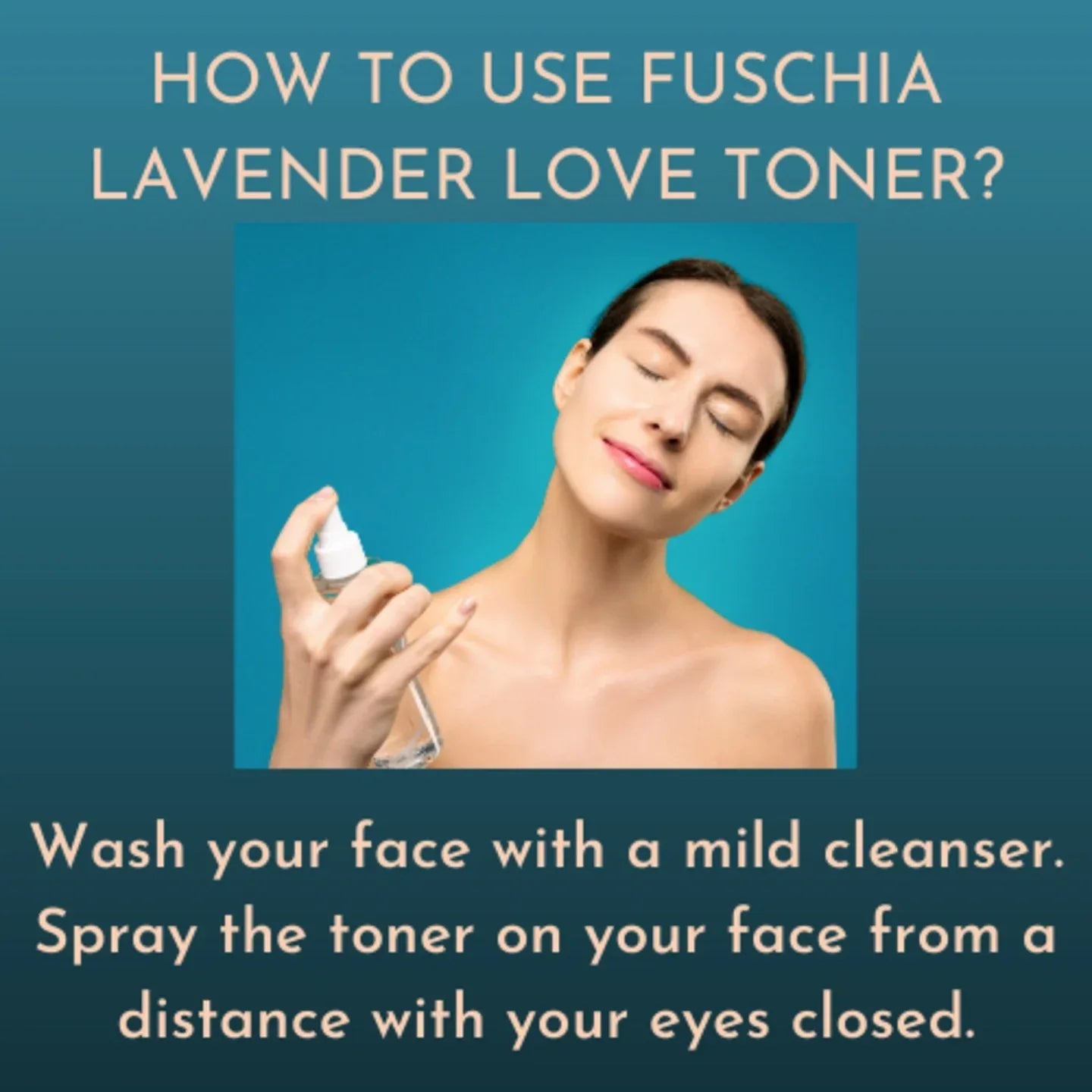 Fuschia Hydrating Facial Toner - Lavender - 100ml - Orgoshops