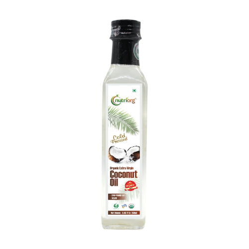 Nutriorgo Certified Organic Extra Virgin Coconut Oil - 500 ml