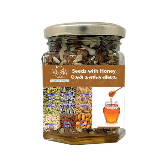 Veena Product Seeds With Honey - 250g