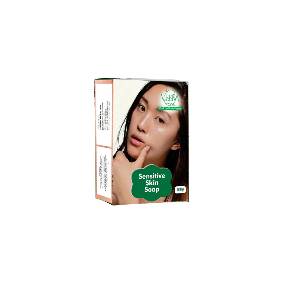 Veena Sensitive Skin Soap - 100g - Orgoshops