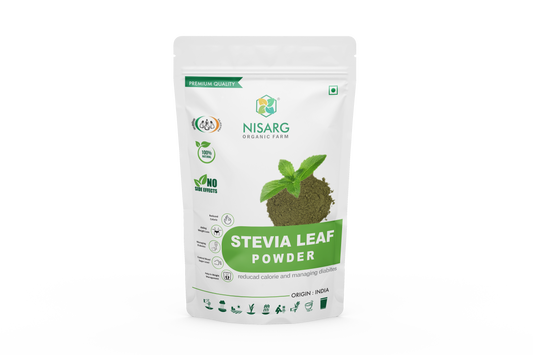 Nisarg Organic Farm Stevia Leaf Powder