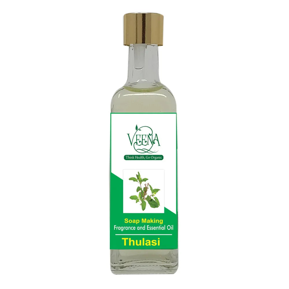 Veena Tulsi Fragrance Essential Oil - 60 ml - Orgoshops