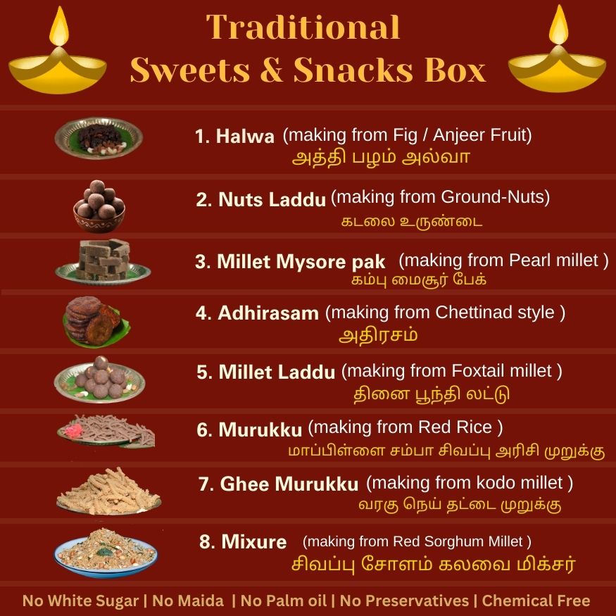 Diwali sweets online - Traditional Sweets & Snacks Box, Free Gift + 30% Discount | Pre Booking Valid