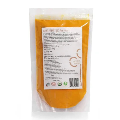 Turmeric Powder (Haldi) - 100g - Orgoshops