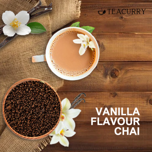 Teacurry Vanilla Chai / Vanilla Chai For Calmness And To Curb Sugar Intake-100g