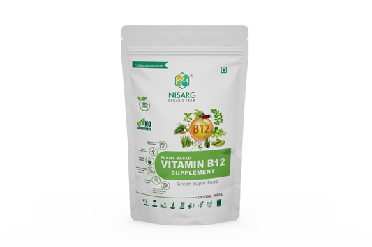 Nisarg Organic Farm Vitamin B12 Supplements Powder