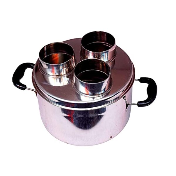 Nakshathra Puttu Maker / Puttu Steamer Big 3 Plus 1 Free Extra Big