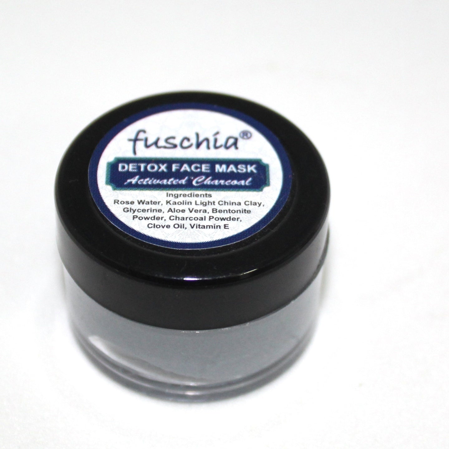 Fuschia Detox Face Mask - Activated Charcoal-15g(PACK OF 2)