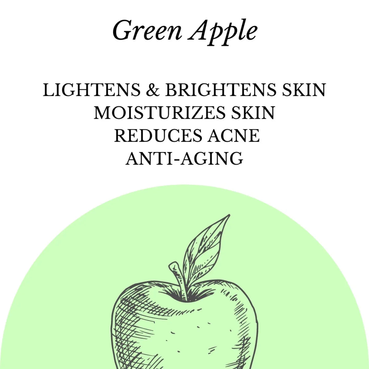 Fuschia - Green Apple Natural Handmade Glycerine Soap-20g(PACK OF 3) - Orgoshops