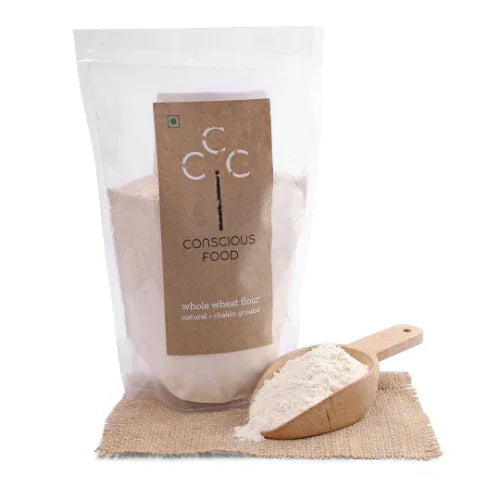 Wheat Flour (Gehu Atta) Organic - 500g - Orgoshops