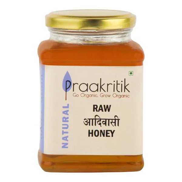 wild forest adivasi honey bottle