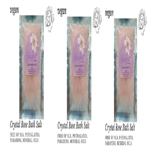 Fuschia - Crystal Rose Bath salt - 15 gms-(pack of 3)