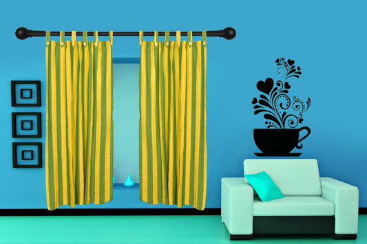 Yuktha Cotton Loop Door Curtain. (2piece)