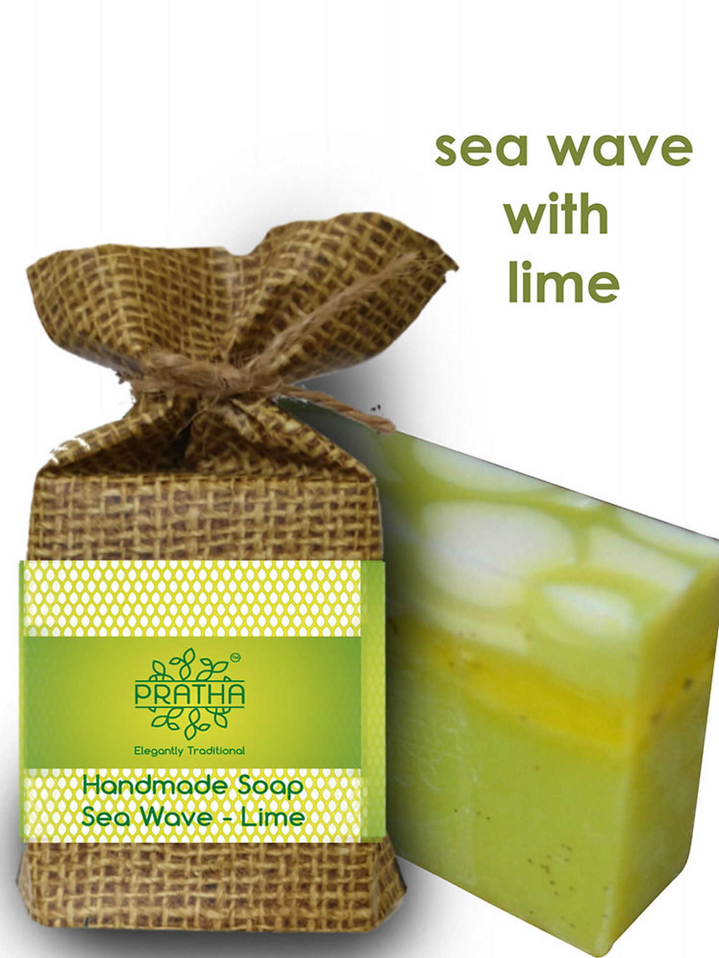 Sea Waves with Lime | Cold Process Handmade Soap