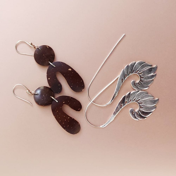Onearth Earrings Set – Silver Human-10g